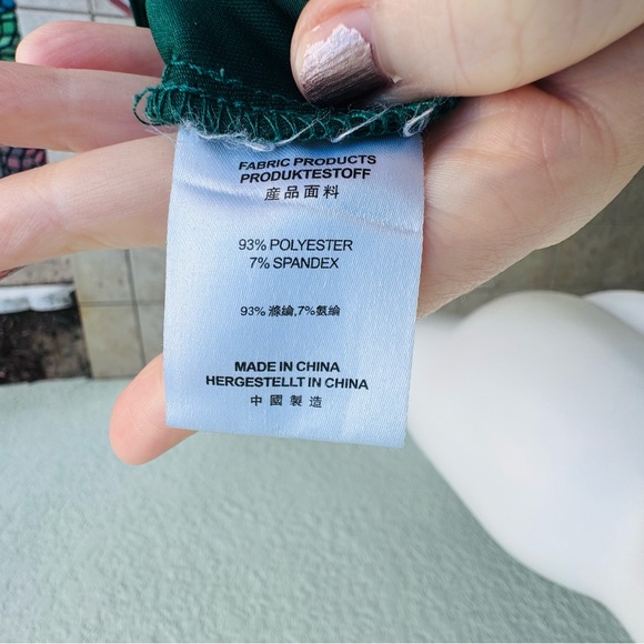 MIUSOL XL green midi fit & flare Evening Dress Floral lace whimsical fairy prom - Picture 13 of 13